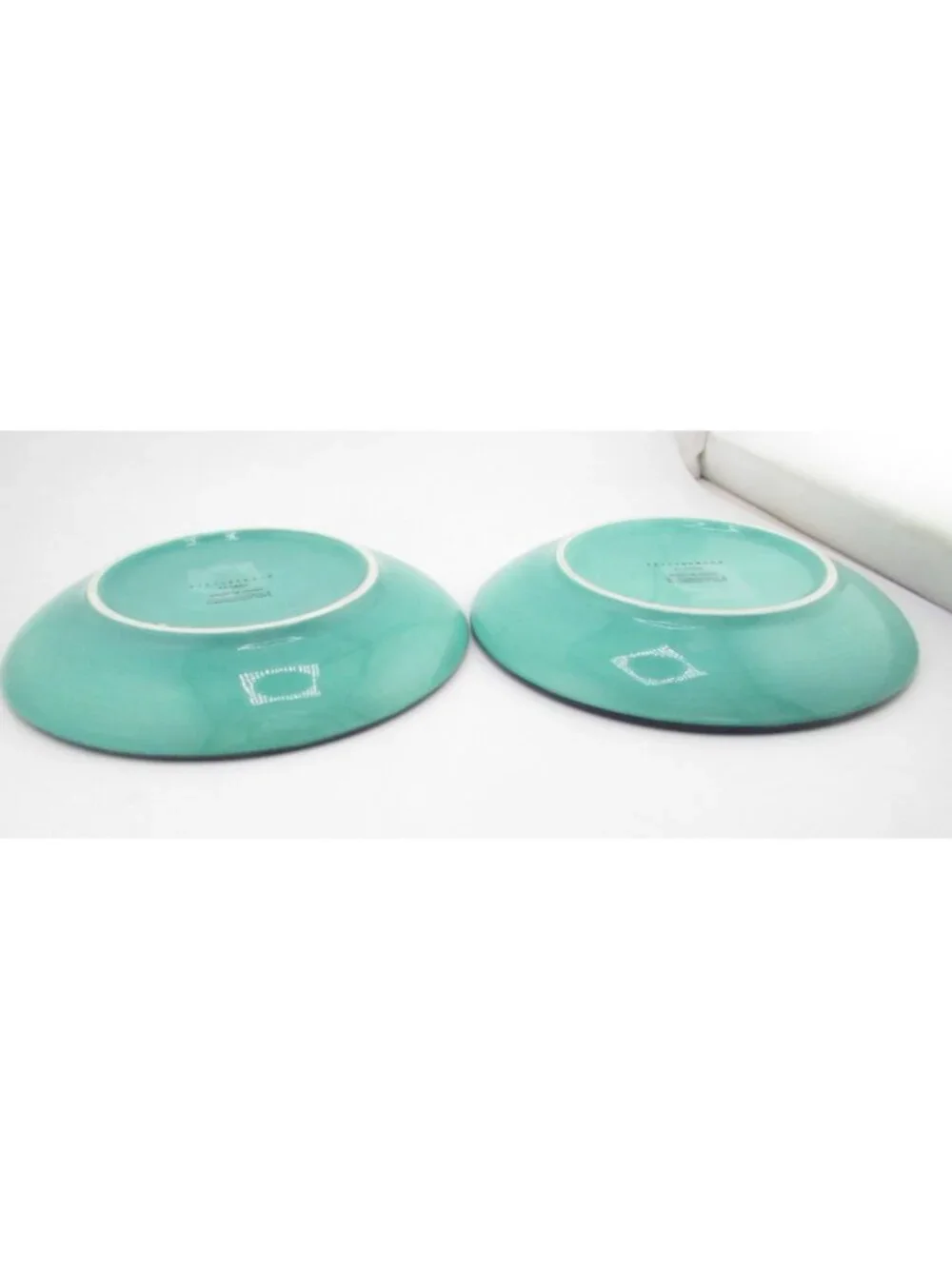 Set Pottery Barn Green / turquoise Kasara Moroccan Mosaic Salad Appetizer Plates